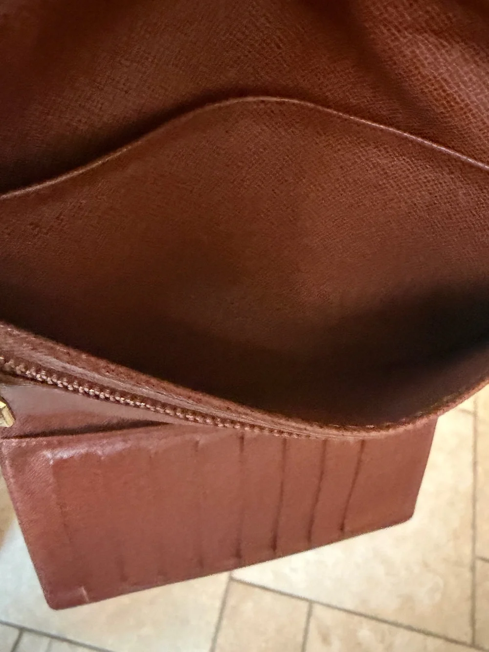 Louis Vuitton Monogram Pochette Passport Trifold Wallet Pochette Pass-Port